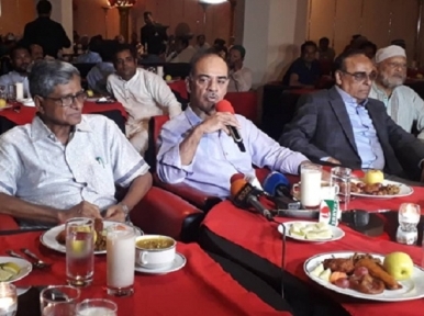 Kamal Hossain attends Khan's Iftar